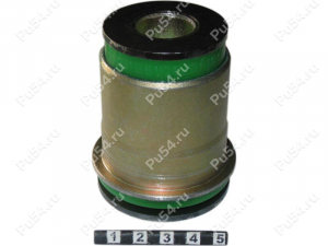 Control arm front silent block, front suspension, pressed-in, Product Code 1-06-1421, Polyurethane, Image №1