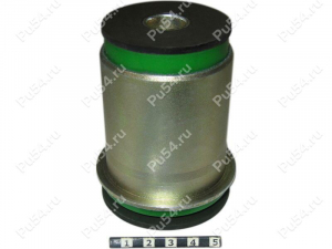 Control arm rear silent block, front suspension, pressed-in, Product Code 1-06-1431, Polyurethane, Image №1