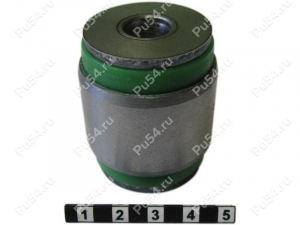 Upper control arm silent block, rear suspension, pressed-in, Product Code 16-06-1381, Polyurethane, Image №1