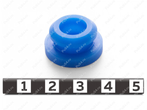 Уплотнение грибок 22*10*11, Product Code 33-78-233, Polyurethane, PU54/M87/синий, Image №1