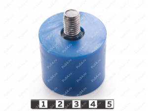Буфер D 40 x H 48 (М10), Product Code 33-12-029, Polyurethane, PU54/M72/оранжевый, Image №3