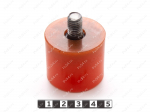 Буфер D 40 x H 48 (М10), Product Code 33-12-029, Polyurethane, PU54/M72/оранжевый, Image №1