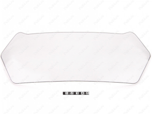 Спойлер на стекло мотоцикла универсальный (без креплений), Product Code 55-44-1433Pc, Polyurethane, Image №1