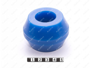 Вкладыш опоры амортизатора полиуретановый, сайлентблок, Product Code 19-03-001, Polyurethane, PU54/M87/синий, Image №1