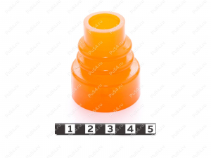Пыльник D 30 х d 16 х H 30, Product Code 31-05-018, Polyurethane, PU54/M72/оранжевый, Image №1