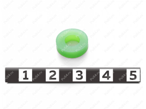 Прокладка 12,6 * 6 * 3,2, Product Code 33-01-1838, Polyurethane, PU54/M80/зеленый, Image №1
