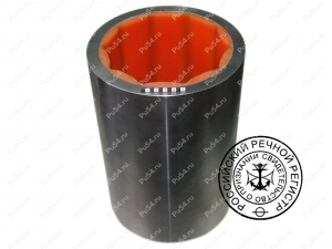 Goodrich Cutless bearing, Product Code 39-01-1502, Polyurethane, PU54i/K72/темно-оранжевый, Image №1