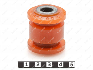 Control arm silent block, rear suspension., Product Code 1-06-700, Polyurethane, Image №1
