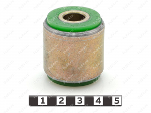 Control arm silent block, rear suspension (pressed-in)., Product Code 1-06-7021, Polyurethane, Image №1