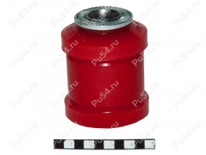 Control arm front silent block, front suspension, Product Code 24-06-032, Polyurethane, PU54/M72/оранжевый, Image №1