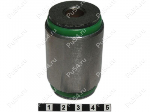 Low control arm silent block, rear suspension (body), pressed-in, Product Code 24-06-0501, Polyurethane, Image №1