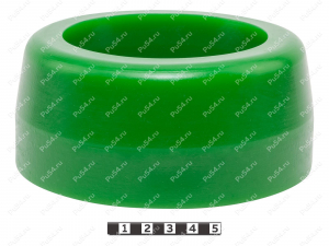 Spring spacer, rear suspension (lift +30 mm), Product Code 7-12-0323, Polyurethane, PW54/K80/светло-зеленый, Image №1