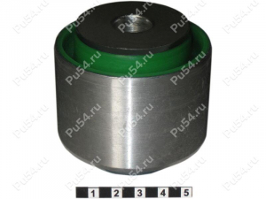 Trailing arm silent block, rear suspension, pressed-in, Product Code 16-06-23251, Polyurethane, Image №1