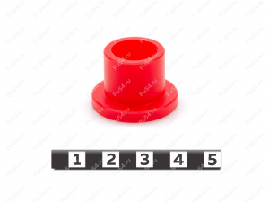 Control arm bushing (for worn out control arm), Product Code 55-01-0172, Polyurethane, PU54/M87/синий, Image №2