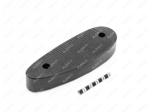Recoil pad 138*49, 22mm, hole to hole center 91mm, Product Code 42-00-00122, Polyurethane, PU54/M71/black, Image №1