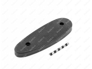 Recoil pad 145*49, 12mm, hole to hole center 91mm, Product Code 42-00-00512, Polyurethane, PU54/M71/black, Image №1