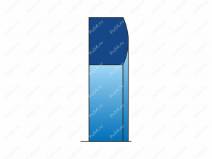 Уплотнение DFL-110, Product Code 78-DFL-110, Polyurethane, 120*140*25*PU87*M, Image №1