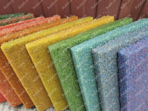 Paving tile, Product Code 34-05-0011, Polyurethane, green, Image №4