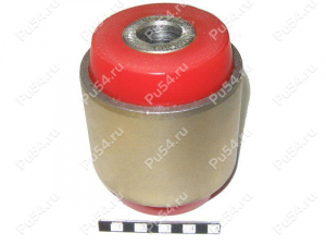 Lateral rod silent block, front suspension (pressed-in), Product Code 1-06-1691, Polyurethane, Image №1