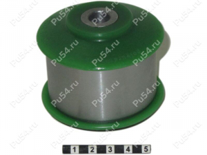 Control arm rear silent block, front suspension (sectional), Product Code 16-16-2328, Polyurethane, Image №1