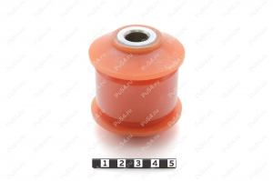 Сайлентблок продольного рычага задней подвески, Product Code 24-06-505, Polyurethane, PU54/M72/оранжевый, Image №1