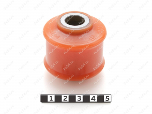 Сайлентблок ступицы задней подвески к продольному рычагу, Product Code 24-06-510, Polyurethane, PU54/M72/оранжевый, Image №1