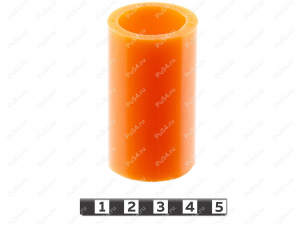 Polyurethane cylinder D 31,5 х d 24 х 50, Product Code 33-01-1173Z, Polyurethane, PU54/M71/orange, Image №1
