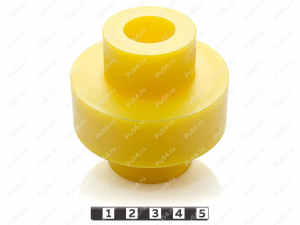 Ролик D 70 * d 22 * H 70, Product Code 33-01-1344, Polyurethane, PU54/M95/желтый, Image №1