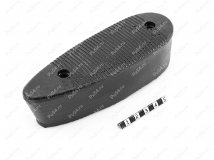 Recoil pad 138*48, 39mm, hole to hole center 91mm, Product Code 42-00-00734, Polyurethane, PU54/M71/black, Image №1