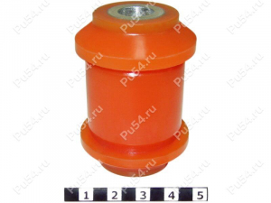 Control arm front silent block, front suspension, Product Code 24-06-357, Polyurethane, Image №1