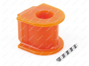 Stabilizer bushing, front suspension., Product Code 1-01-550, Polyurethane, PU54i/K72/темно-оранжевый, Image №1
