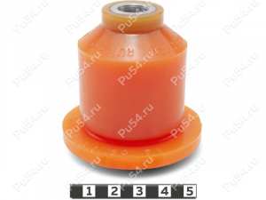 Rear control arm (beam) silent block, rear suspension., Product Code 17-06-107, Polyurethane, Image №1