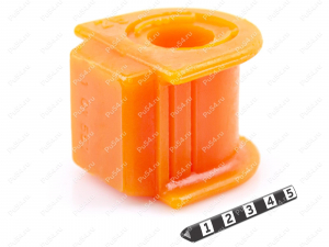 Stabilizer bushing, front suspension., Product Code 1-01-551, Polyurethane, Image №2