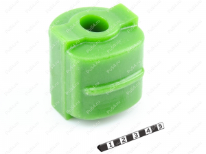 Control arm rear silent block, front suspension, Product Code 19-08-001, Polyurethane, PU54/M80/зеленый, Image №1