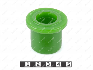 Spring bushing, rear suspension (spring), Product Code 26-10-004, Polyurethane, PU54i/K80/темно-зеленый, Image №1