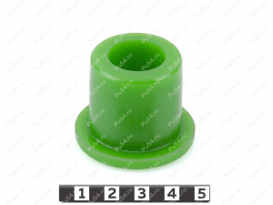Spring bushing, rear suspension (spring), Product Code 26-10-004, Polyurethane, PU54i/K80/темно-зеленый, Image №2