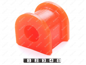 Втулка стабилизатора передней подвески,  ID =27,5мм, Product Code 40-01-020, Polyurethane, PU54/M72/оранжевый, Image №1