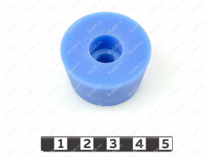 Ножка приборная D 35 x d 28 x h 20, Product Code 33-01-1311, Polyurethane, PU54/M87/синий, Image №3
