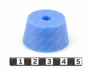 Ножка приборная D 35 x d 28 x h 20, Product Code 33-01-1311, Polyurethane, PU54/M87/синий, Image №2