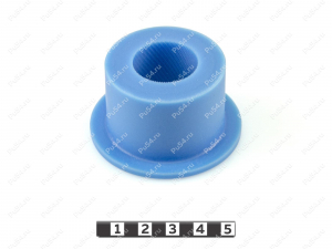 Stabilizer bushing, front suspension, Product Code 1-01-139, Polyurethane, PU54/M87/синий, Image №1