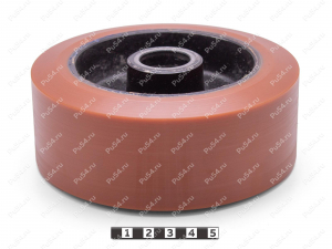Колесо D140 x d113 x H…. (восстановление), Product Code 333-01-1220, Polyurethane, PU54Q/E95коричневый, Image №1