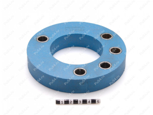 Front shock absorber strut spacer, 20 mm, Product Code 7-12-0382, Polyurethane, Полипропилен со втулками синий, Image №2