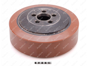 Колесо D 230 x d 180 x H 70 (восстановление), Product Code 333-01-1066, Polyurethane, PU54Q/E90/коричневый, Image №1