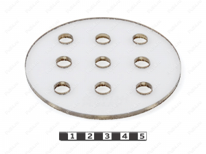 "Extrim" gas can holder round mount (width 4 mm), Product Code 56-01-1344, Polyurethane, Image №1
