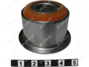 Low control arm silent block, front suspension (shock absorber holding), Product Code 24-06-795, Polyurethane, Image №1