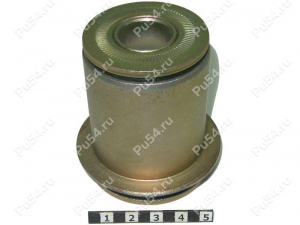 Lower control arm silent block, front suspension (pressed-in)., Product Code 1-06-25811, Polyurethane, Image №1