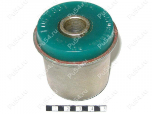 Lower axle rod silent block, rear suspension (body, pressed-in)., Product Code 1-06-2861, Polyurethane, Image №1