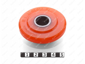 Сайлентблок стабилизатора концевой, Product Code 27-06-007, Polyurethane, PU54/M72/оранжевый, Image №2