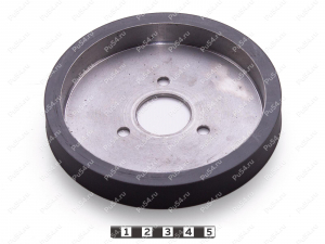 Диск фрикциона D121 x d 108 x H18 (восстановление), Product Code 333-01-1195, Polyurethane, PU54/M80/черный, Image №1