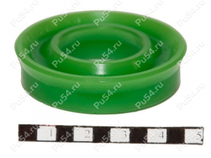 Hydraulic cylinder polyurethane cuff, Product Code 70-03-4727, Polyurethane, PU54/M87/синий, Image №2